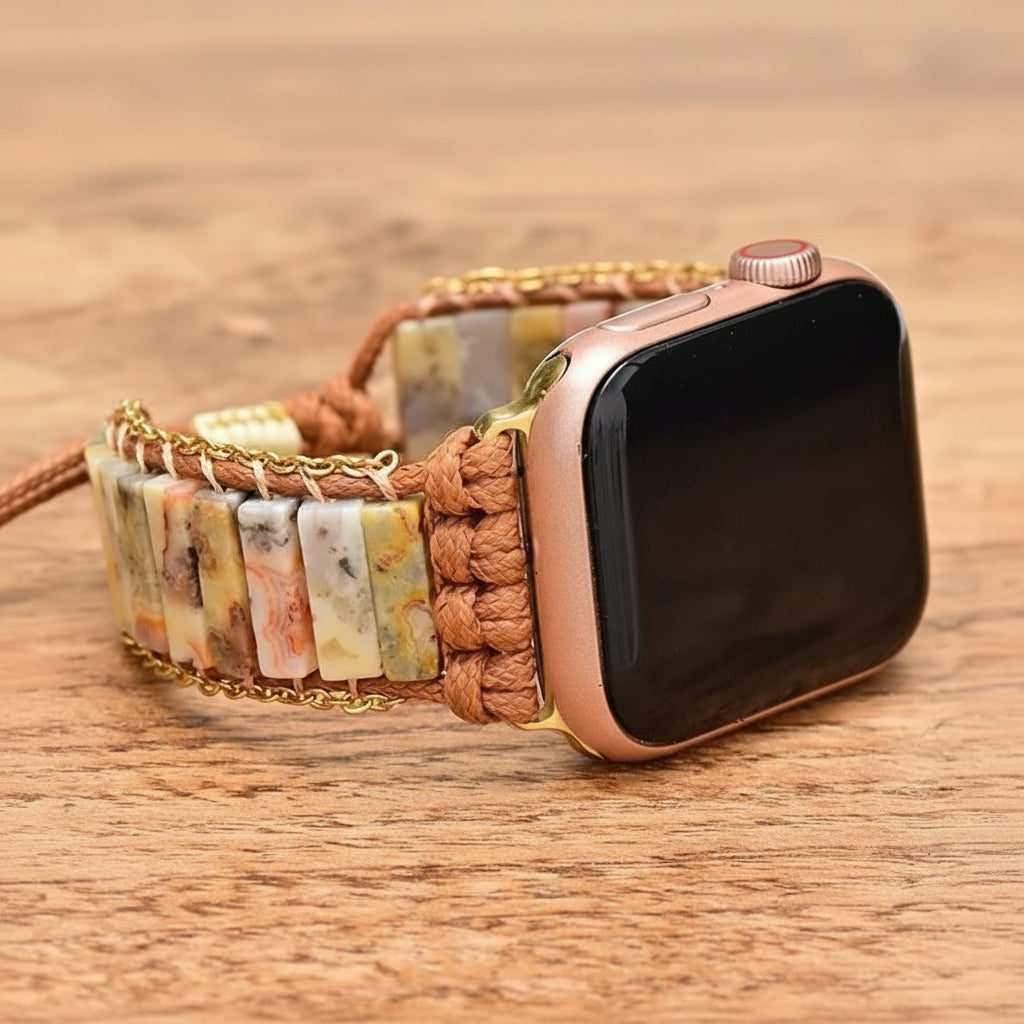 Ремешок для Apple Watch с натуральным камнем