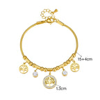 Bracelet Arbre de Vie avec Zircon
