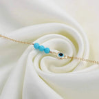 Bracelet with Evil Eye Beads