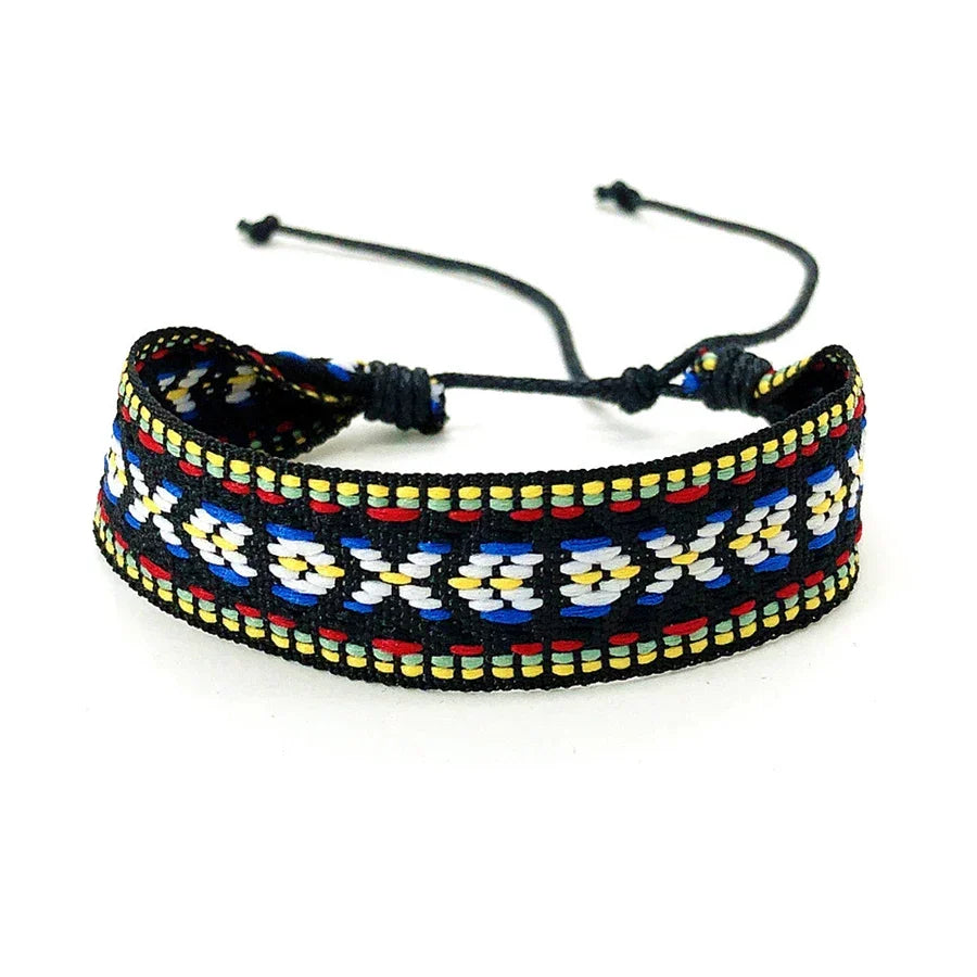 Unisex Brazilian Vacation Style Bracelet black