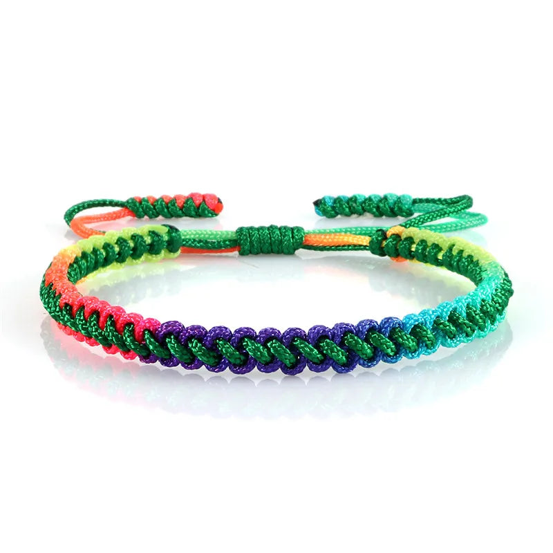 Multicolor Brazilian Bracelet for Women green