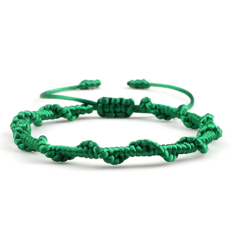 Artisanal Braided Brazilian Bracelet green
