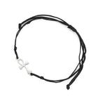 Bracelet Croix d'Ankh Egypte noir