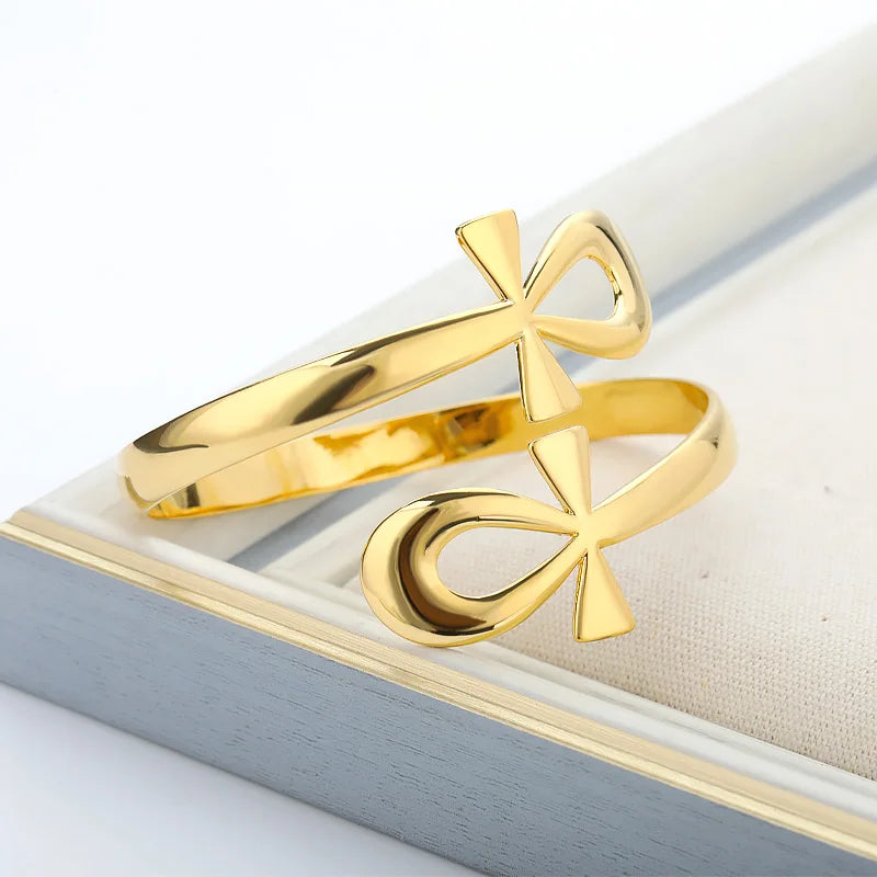 Women's Ankh Cross Bracelet