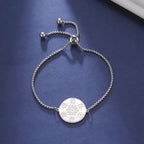 Protective Metatron's Cube Bracelet in silver