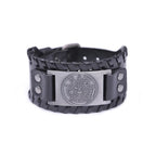 Pentacle Witchcraft Leather Bracelet Wiccan Chain Bracelet 5