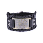 Pentacle Witchcraft Leather Bracelet Wiccan Chain Bracelet 6