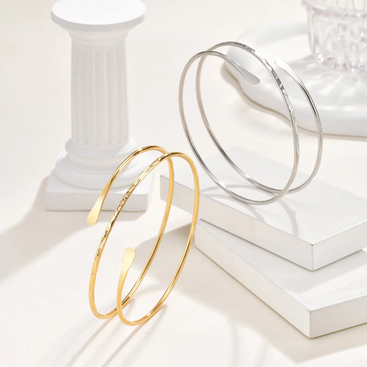 Women's arm bracelet - thin bicep chain 