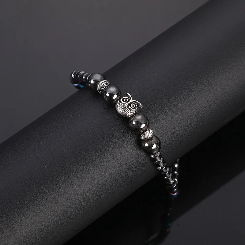Owl anklet for women