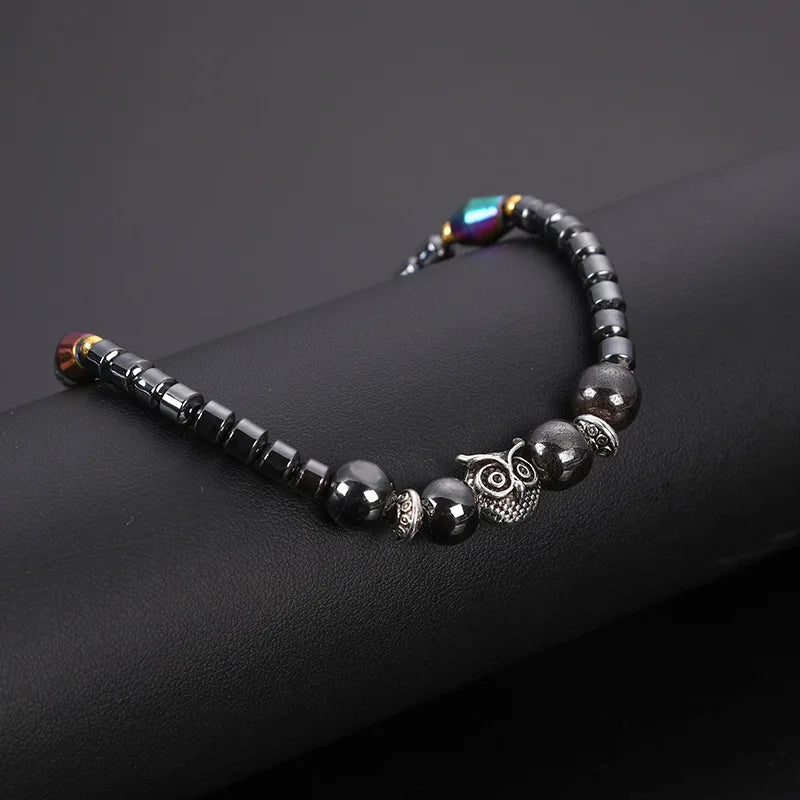 Owl anklet for women