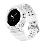 سوار حماية متين لساعة Google Pixel Watch 1 و2 الذكية، أبيض