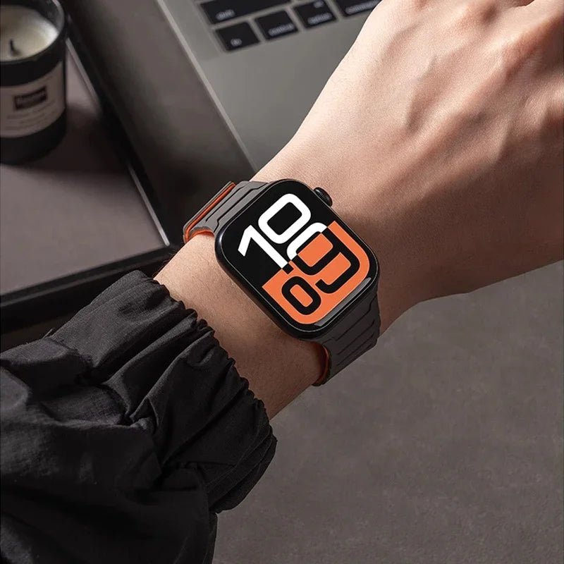 Магнитный сменный ремешок для Apple Watch