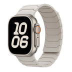 Магнитный сменный ремешок для Apple Watch, белый