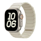 Магнитный сменный ремешок для Apple Watch, белый