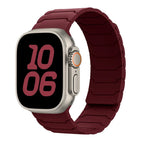 Магнитный сменный ремешок для Apple Watch, красный
