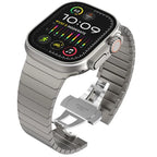 Replacement stainless steel band for Apple Watch silver
