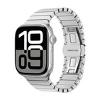 Replacement stainless steel band for Apple Watch silver