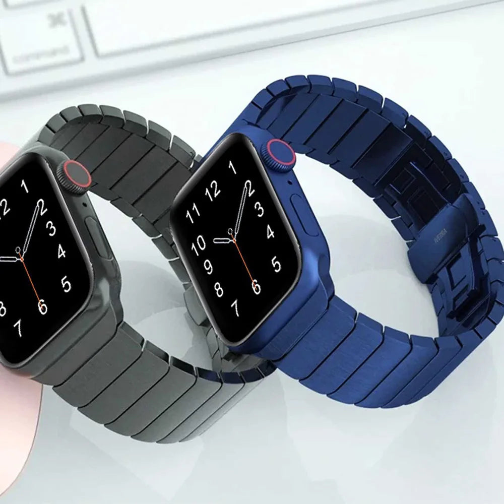 Replacement stainless steel band for Apple Watch 