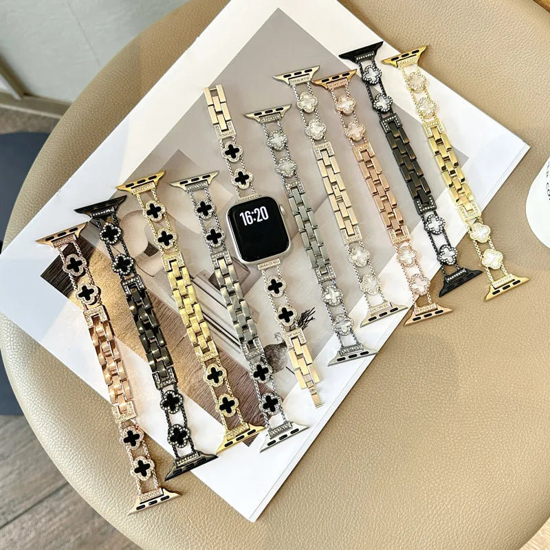 Сменный ремешок для Apple Watch — дизайн в виде трилистника