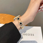 Сменный ремешок для Apple Watch — дизайн в виде трилистника, золотистый