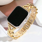 Сменный браслет для Apple Watch из золотистой стали