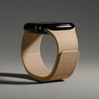 Сменный ремешок для Apple Watch из магнитного силикона коричневый