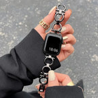Женский сменный ремешок для Apple Watch, чёрный