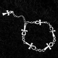 Браслет Egypte Ankh из серебра 