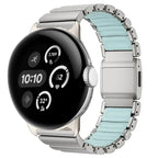Браслет из нержавеющей стали для Google Pixel Watch 3, 4, 45 мм 