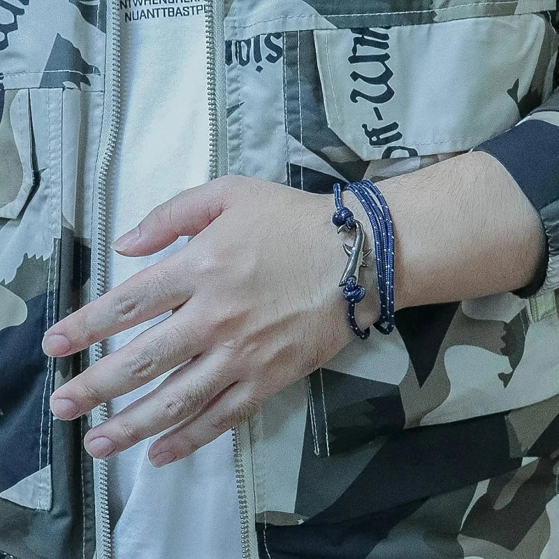 Shark Cord Bracelet