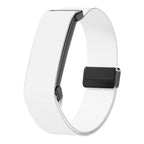 Нейлоновый ремешок для часов Google Fitbit Air бело-чёрный