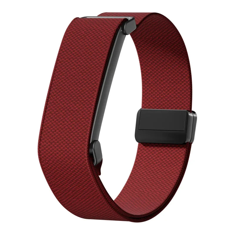 Red nylon watch band for Google Fitbit Air watch