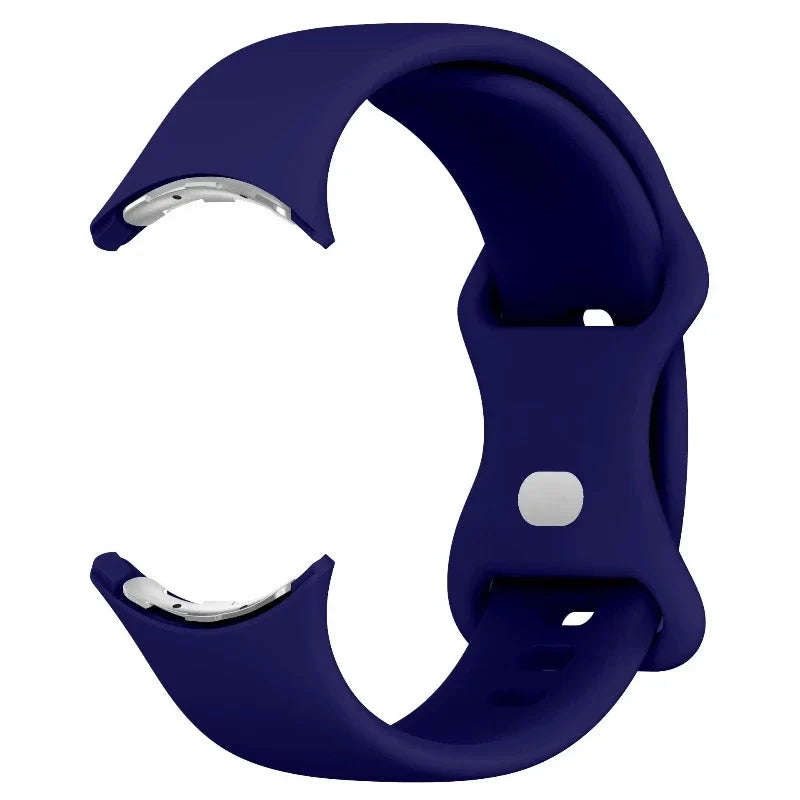 Silicone Smartwatch Band for Google Pixel Watch 1 & 2 blue