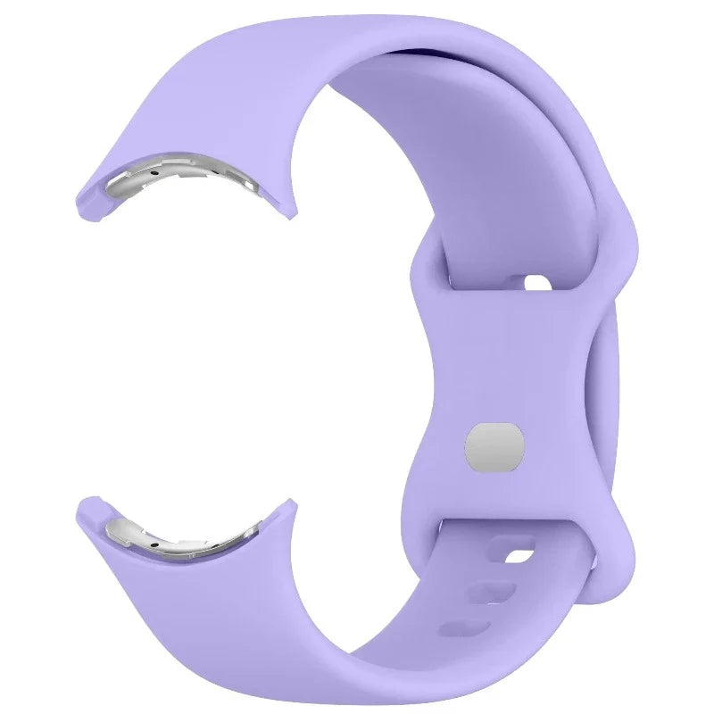 Silicone Smartwatch Band for Google Pixel Watch 1 & 2 purple