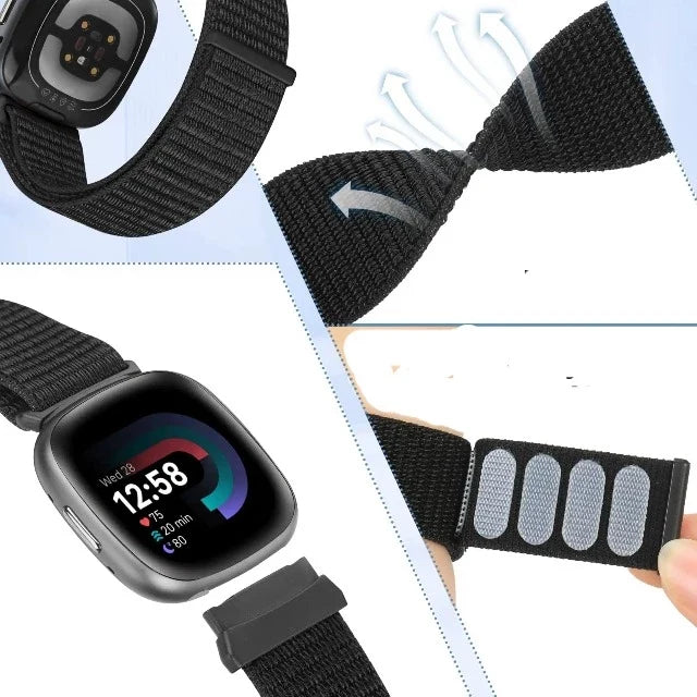 Тканевый ремешок для часов Fitbit Versa 3 Versa 4 Sense 2