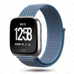 Тканевый ремешок для часов Fitbit Versa 3 Versa 4 Sense 2 синий