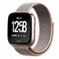 Тканевый ремешок для часов Fitbit Versa 3 Versa 4 Sense 2 розовый