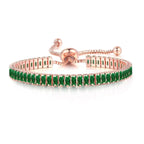 Colorful Zircon Birthstone Bracelet