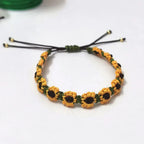 Sunflower Flower ID Bracelet