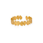 5-Petal Flower Curb Bracelet