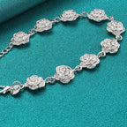 Rose Flower ID Bracelet