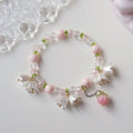 Tulip Flower Chain Bracelet