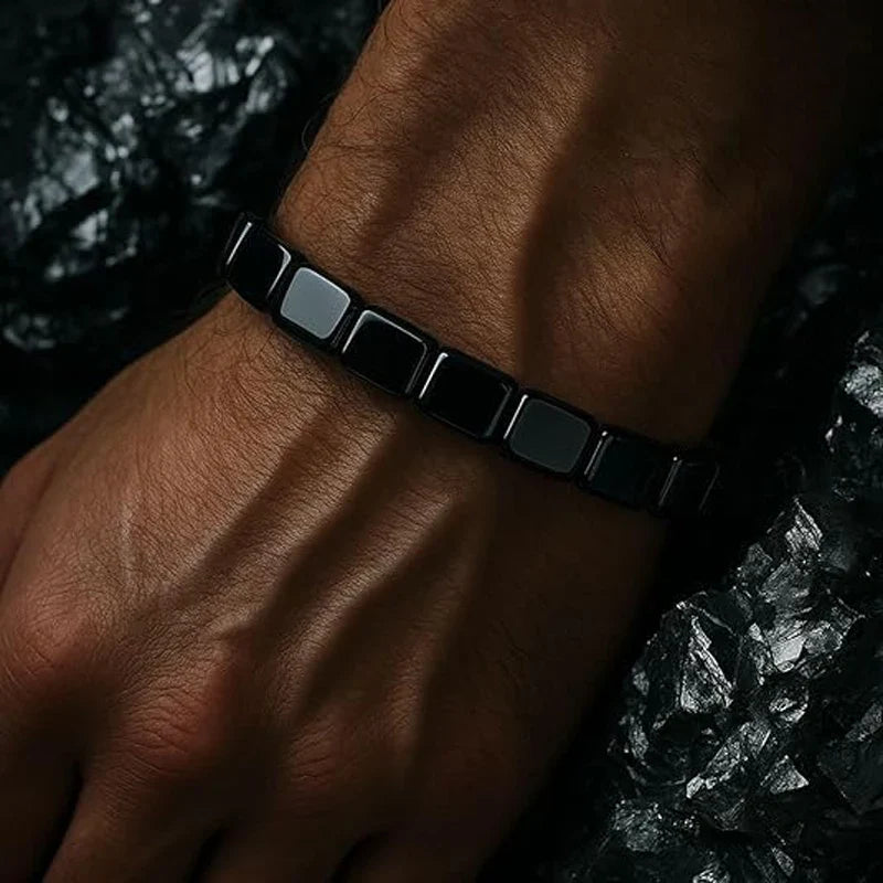 Hematite Eclipse Bracelet