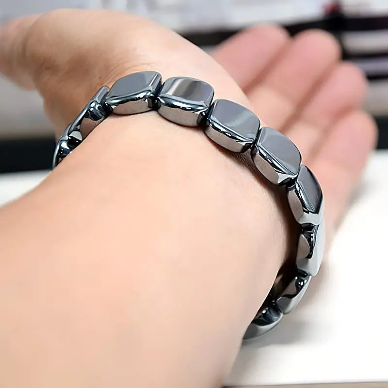 Hematite Eclipse Bracelet
