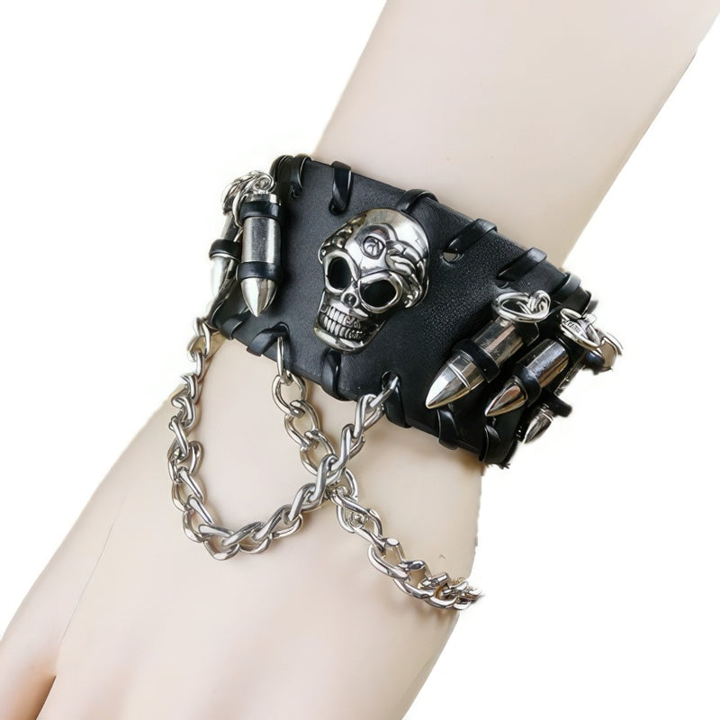 Bracelet Homme Tête de Mort