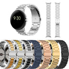 Ремешок для часов из закалённой стали для смарт-часов Google Pixel Watch 1 и 2