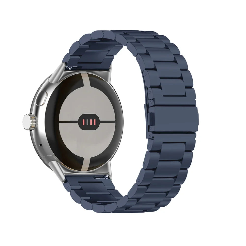 Hardened Steel Watch Band for Google Pixel Watch 1 & 2 black