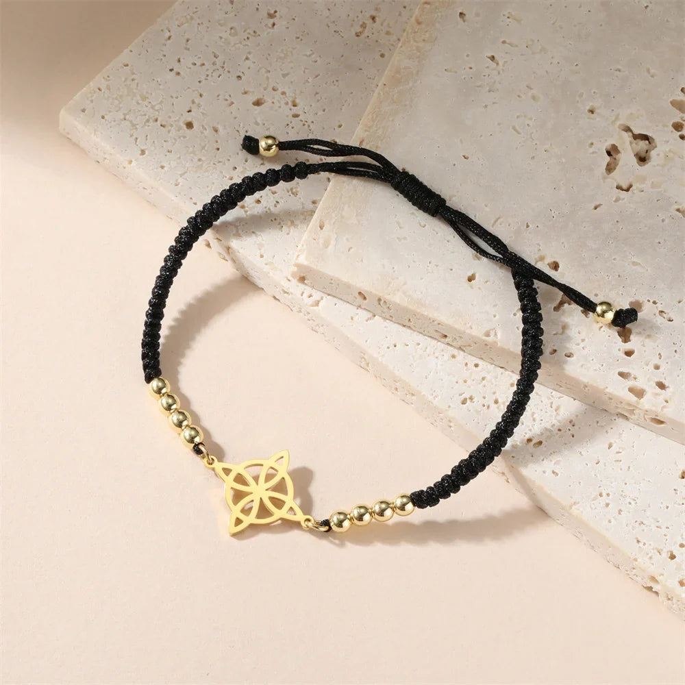 Witch’s Knot Bracelet for Women, Protection Wiccan Chain Bracelet 5