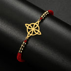 Witch’s Knot Bracelet for Women, Protection Wiccan Chain Bracelet 1