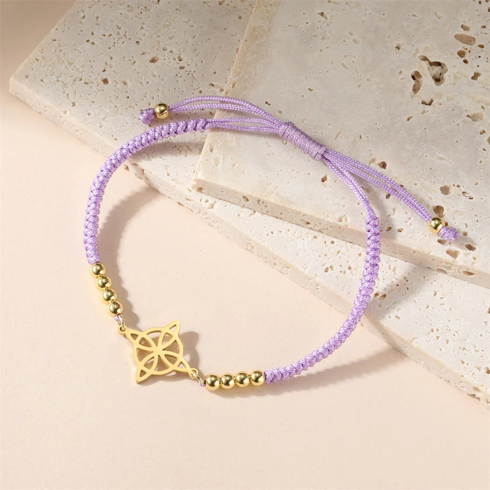Witch’s Knot Bracelet for Women, Protection Wiccan Chain Bracelet 3
